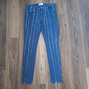 💙 Paige Batik Printed Stretch Denim Jeans Size 29 Streetwear